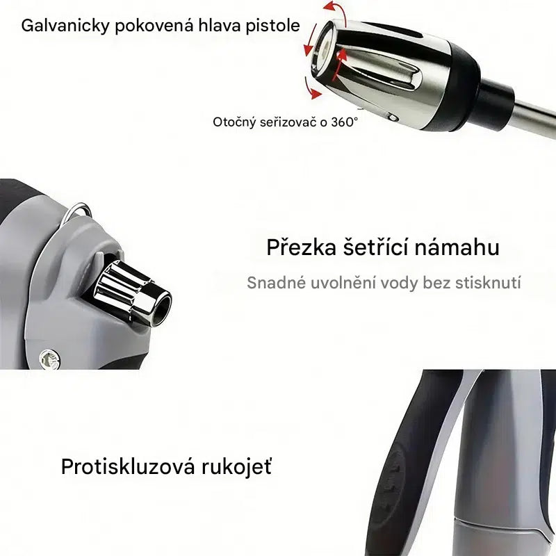Corvolla – Proměňte svou zahradní hadici v předraženou vysokotlakou myčku