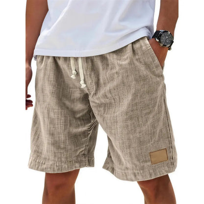 🔥 Pánské plátěné šortky: Prodyšné, pohodlné a ideální na dovolenou! 👖✨