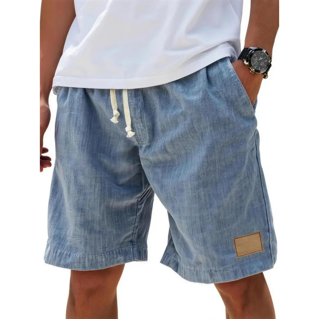🔥 Pánské plátěné šortky: Prodyšné, pohodlné a ideální na dovolenou! 👖✨