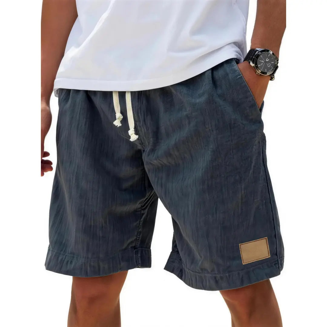 🔥 Pánské plátěné šortky: Prodyšné, pohodlné a ideální na dovolenou! 👖✨